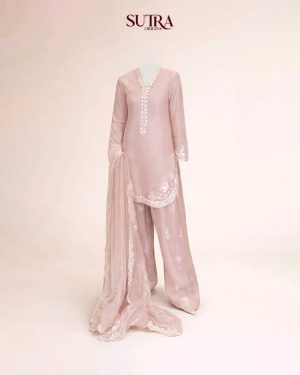 Elegant Blush Pink 3-Piece Luxury Set