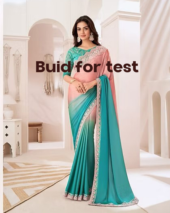 Premium Shaded Chiffon Silk Saree